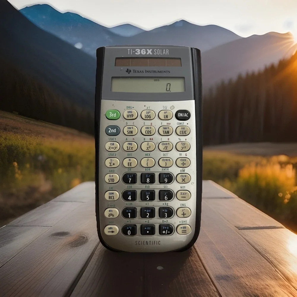 Calculator Scientific Texas Instruments TI-36X Solar Works  *No‎ Cover*